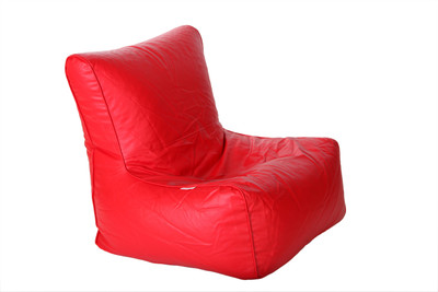 

Comfy Bean Bags XL Bean Chair Cover (Without Beans)(Red)