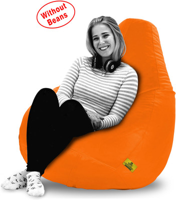 52% OFF on Dolphin Bean Bags XXXL Tear Drop Bean Bag Cover (Without Beans)(Orange) 52% OFF on Dolphin Bean Bags XXXL Tear Drop Bean Bag Cover (Without Beans)(Orange)