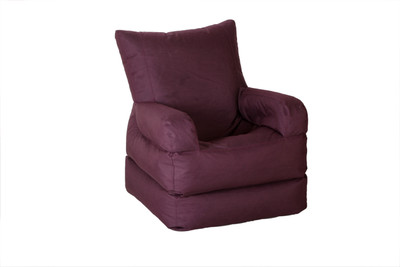 

Comfy Bean Bags Large Lounger Bean Bag Cover (Without Beans)(Maroon)