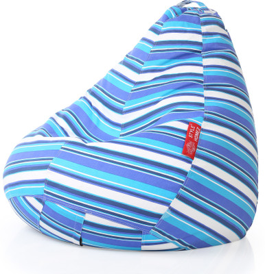 

Style Homez XXL Teardrop Bean Bag Cover (Without Beans)(Multicolor)