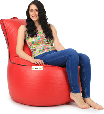 

Can bean bags XXXL Lounger Bean Bag Cover (Without Beans)(Red)
