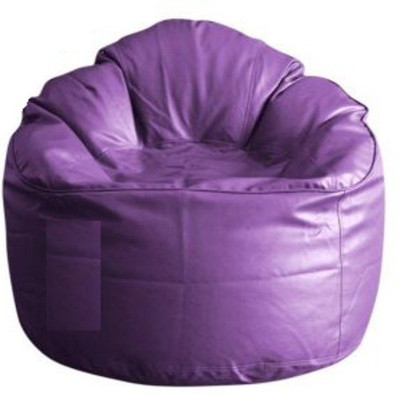73% OFF on Parshva XXXL Bean Bag Cover (Without Beans)(Purple)