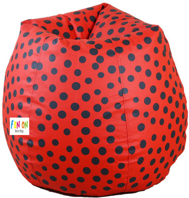 Fun ON XXL Tear Drop Bean Bag Cover (Without Beans)(Multicolor)