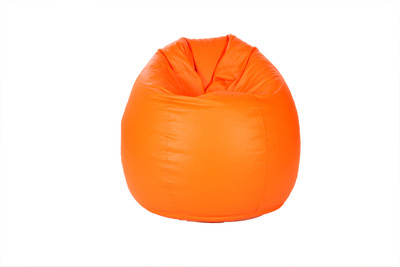 

Comfy Bean Bags XL Bean Bag Cover (Without Beans)(Orange)