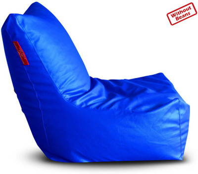 52% OFF on STYLE HOMEZ XXXL Chair Bean Bag Cover (Without Beans)(Blue)