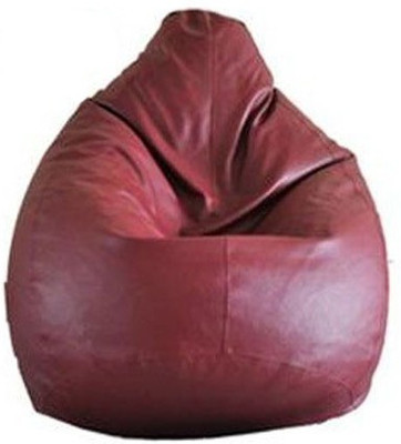 MEHDI XL Bean Bag Cover (Without Beans)(Maroon)