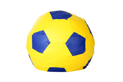 

Comfy Bean Bags XL Bean Bag Cover (Without Beans)(Yellow, Blue)