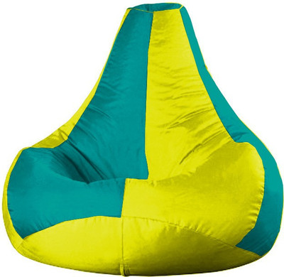 

Rest N Sleep XXXL Teardrop Bean Bag Cover (Without Beans)(Multicolor)