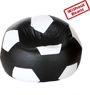 

Comfy Bean Bags XXXL Teardrop Bean Bag Cover (Without Beans)(Black, White)