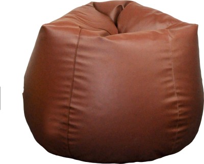 

Fat Finger XXL Bean Bag Cover (Without Beans)(Brown)