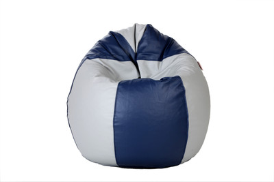 

Comfy Bean Bags XXL Bean Bag Cover (Without Beans)(Blue, Grey)