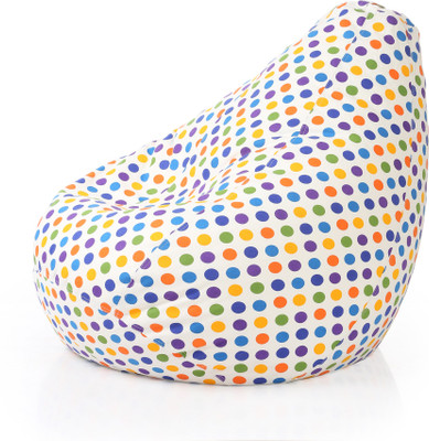 

Style Homez XXL Teardrop Bean Bag Cover (Without Beans)(Multicolor)