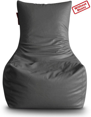 55% OFF on STYLE HOMEZ XXXL Chair Bean Bag Cover (Without Beans)(Grey)