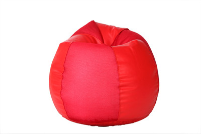 

Comfy Bean Bags XXL Bean Bag Cover (Without Beans)(Red)