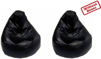 65% OFF on Fab Homez XXXL Teardrop Bean Bag Cover (Without Beans)(Black) 65% OFF on Fab Homez XXXL Teardrop Bean Bag Cover (Without Beans)(Black)