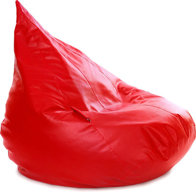

Style Homez XXL Teardrop Bean Bag Cover (Without Beans)(Red)