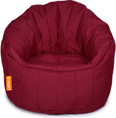 50% OFF on Fun ON XXXL Bean Chair Cover(Maroon)