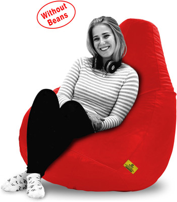 52% OFF on Dolphin Bean Bags XXXL Tear Drop Bean Bag Cover (Without Beans)(Red) 52% OFF on Dolphin Bean Bags XXXL Tear Drop Bean Bag Cover (Without Beans)(Red)