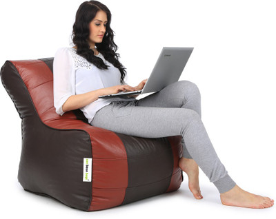 

Can bean bags XXL Bean Chair Cover (Without Beans)(Multicolor)