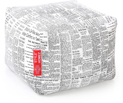 

Style Homez Large Bean Bag Cover (Without Beans)(Multicolor)