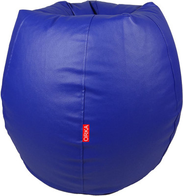 

ORKA XXL Bean Bag Cover (Without Beans)(Blue)