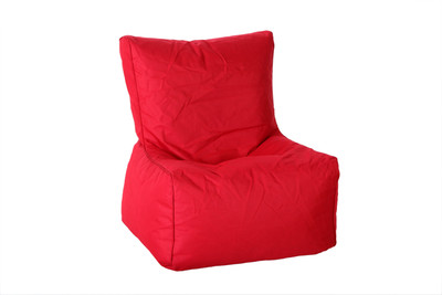 

Comfy Bean Bags XL Bean Chair Cover (Without Beans)(Red)