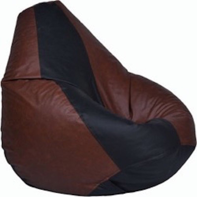 Mr.Lazy XXL Bean Bag Cover (Without Beans)(Brown)