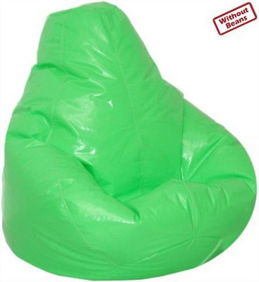 65% OFF on Fab Homez XXXL Bean Bag Cover (Without Beans)(Green)