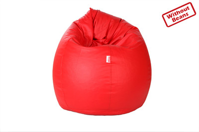 

Comfy Bean Bags XXXL Teardrop Bean Bag Cover (Without Beans)(Red)