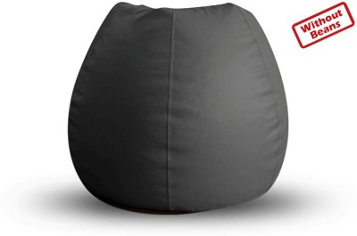 Style Homez XL Teardrop Bean Bag Cover  (Without Beans)(Grey) at flipkart
