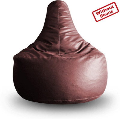54% OFF on STYLE HOMEZ XXL Tear Drop Bean Bag Cover (Without Beans)(Maroon)
