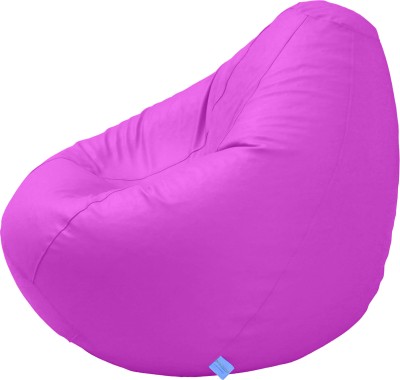 ComfyBean Bag with Beans Filled XL Bean Bag with Free Cushion and Footrest   Official  ZenSackColor  Black Blue  Amazonin Health  Personal Care