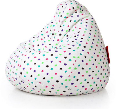 

Style Homez XXL Teardrop Bean Bag Cover (Without Beans)(Multicolor)