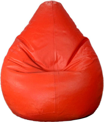 

Tuscans XL Teardrop Bean Bag Cover (Without Beans)(Red)