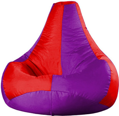 

Rest N Sleep XXXL Teardrop Bean Bag Cover (Without Beans)(Multicolor)