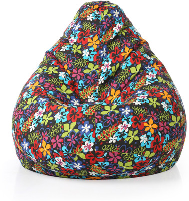 

Style Homez XXL Teardrop Bean Bag Cover (Without Beans)(Multicolor)