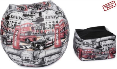 44% OFF on Fun ON XXXL Bean Bag Cover (Without Beans)(Multicolor) 44% OFF on Fun ON XXXL Bean Bag Cover (Without Beans)(Multicolor)