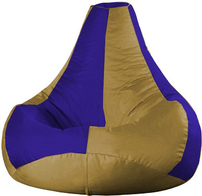 Rest N Sleep XXXL Teardrop Bean Bag Cover (Without Beans)(Multicolor)