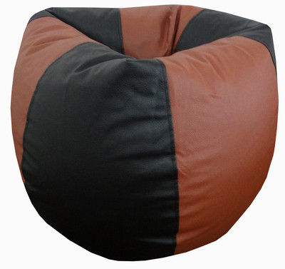 

ORKA XL Bean Bag Cover (Without Beans)(Black, Tan)