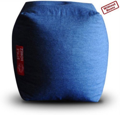 23% OFF on STYLE HOMEZ Large Chair Bean Bag Cover (Without Beans)(Blue) 23% OFF on STYLE HOMEZ Large Chair Bean Bag Cover (Without Beans)(Blue)