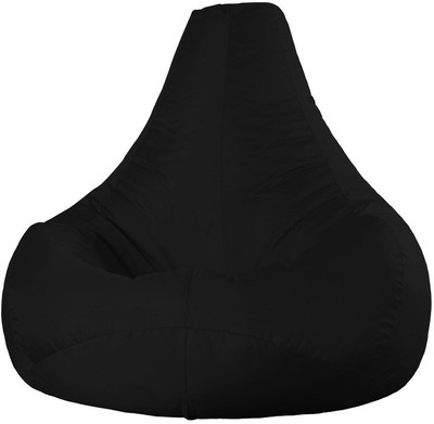 

Rest N Sleep XXXL Teardrop Bean Bag Cover (Without Beans)(Black)