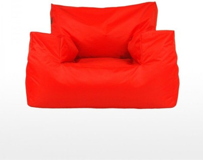 The Furniture Store XXXL Tear Drop Bean Bag Cover  (Without Beans)(Red)