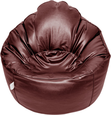 76% OFF on Zecado Medium Bean Bag Cover (Without Beans)(Maroon)