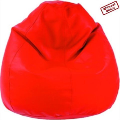43% OFF on DISNEY XXL Tear Drop Bean Bag Cover  (Without Beans)(Red)
