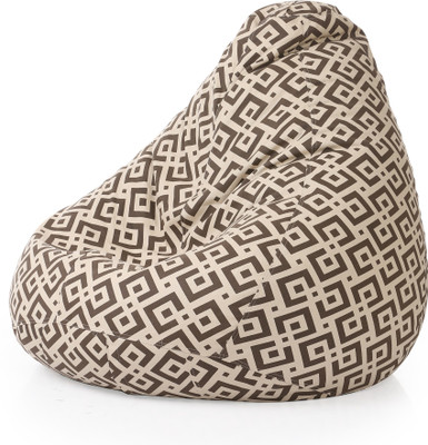 

Style Homez XXL Teardrop Bean Bag Cover (Without Beans)(Multicolor)