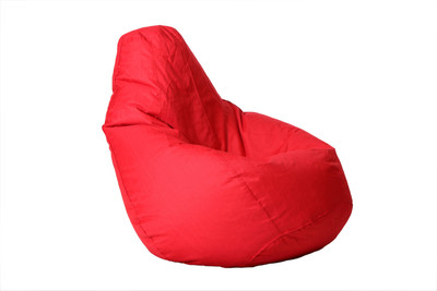 

Comfy Bean Bags XXXL Bean Bag Cover (Without Beans)(Red)
