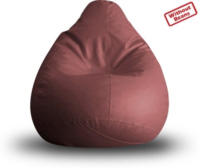 Style Homez XL Teardrop Bean Bag Cover  (Without Beans)(Maroon) at flipkart