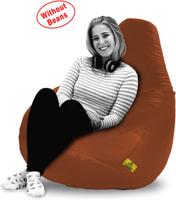 52% OFF on Dolphin Bean Bags XXXL Tear Drop Bean Bag Cover (Without Beans)(Orange) 52% OFF on Dolphin Bean Bags XXXL Tear Drop Bean Bag Cover (Without Beans)(Orange)
