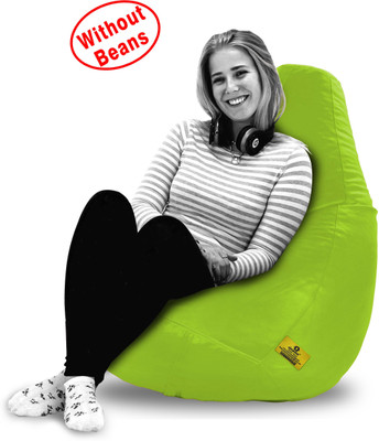 55% OFF on Dolphin Bean Bags XXL Tear Drop Bean Bag Cover (Without Beans)(Green) 55% OFF on Dolphin Bean Bags XXL Tear Drop Bean Bag Cover (Without Beans)(Green)