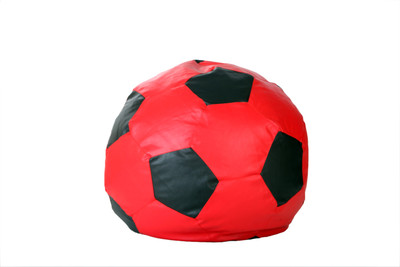 

Comfy Bean Bags XXXL Teardrop Bean Bag Cover (Without Beans)(Black, Red)